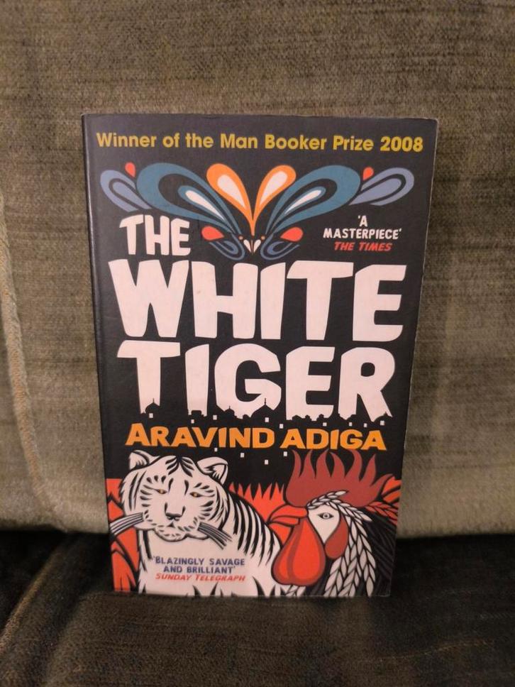 The white tiger.      (Aravind Adiga), Livres, Langue | Anglais, Comme neuf, Fiction, Enlèvement
