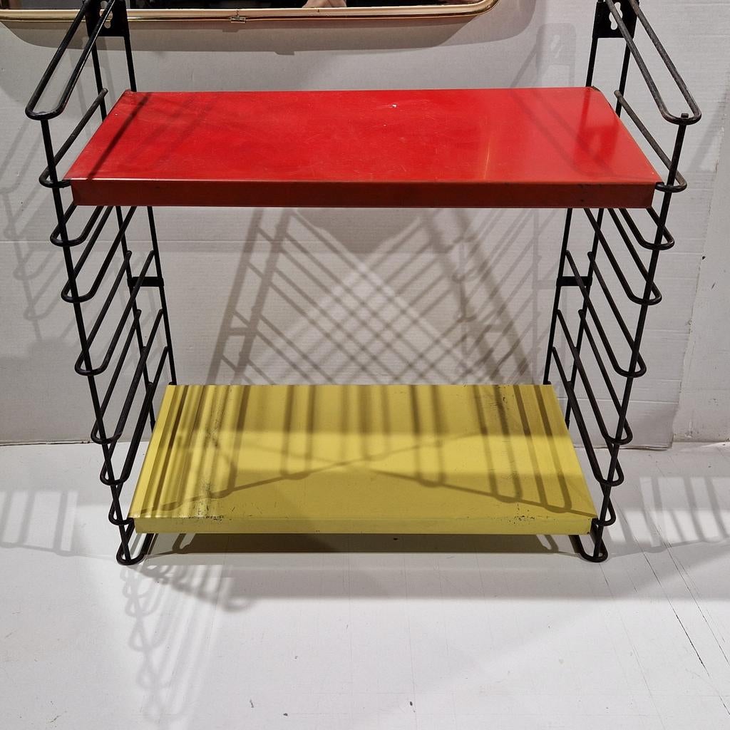 Tomado wandrek boekenrek jaren 60 70 Adriaan Dekker, Huis en Inrichting, Woonaccessoires | Wandplanken en Boekenplanken, Ophalen of Verzenden