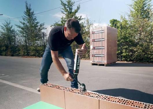 Lijmblok DUMOULIN 10N 495 x 190 x 249 mm, Ophalen, Nieuw, Bakstenen