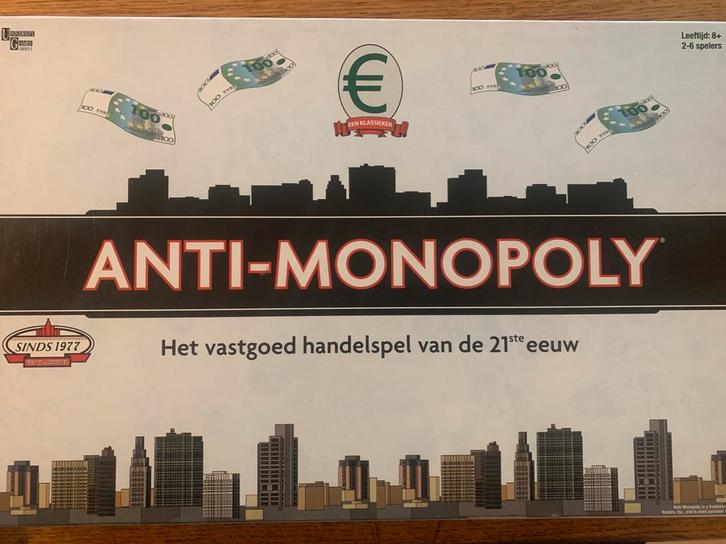 Anti-monopoly, Hobby en Vrije tijd, Gezelschapsspellen | Bordspellen, Zo goed als nieuw, Ophalen of Verzenden