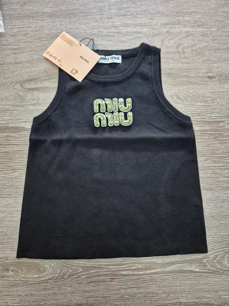 Topje miu miu, Kleding | Dames, Sportkleding, Maat 38/40 (M), Verzenden, Zwart, Overige typen