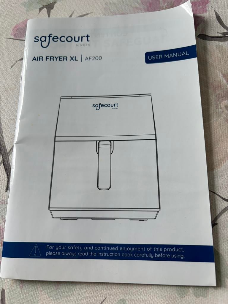 Safecourt airfryer xl uitstekende staat niet voor courrier, Ophalen, Zo goed als nieuw, Airfryer, 750 t/m 999 gram