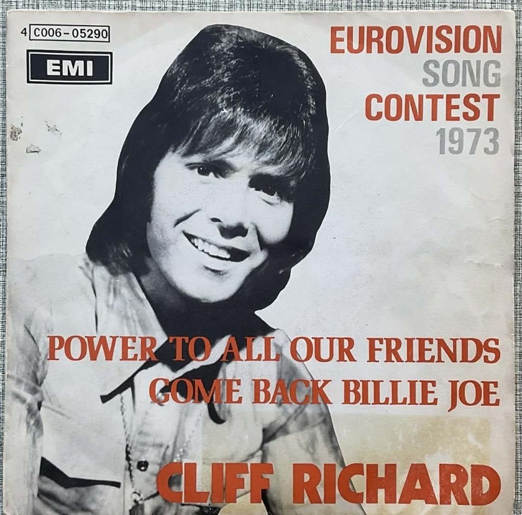 Cliff Richard  "Power to all our friends", Gebruikt, Overige genres, Single, Ophalen of Verzenden