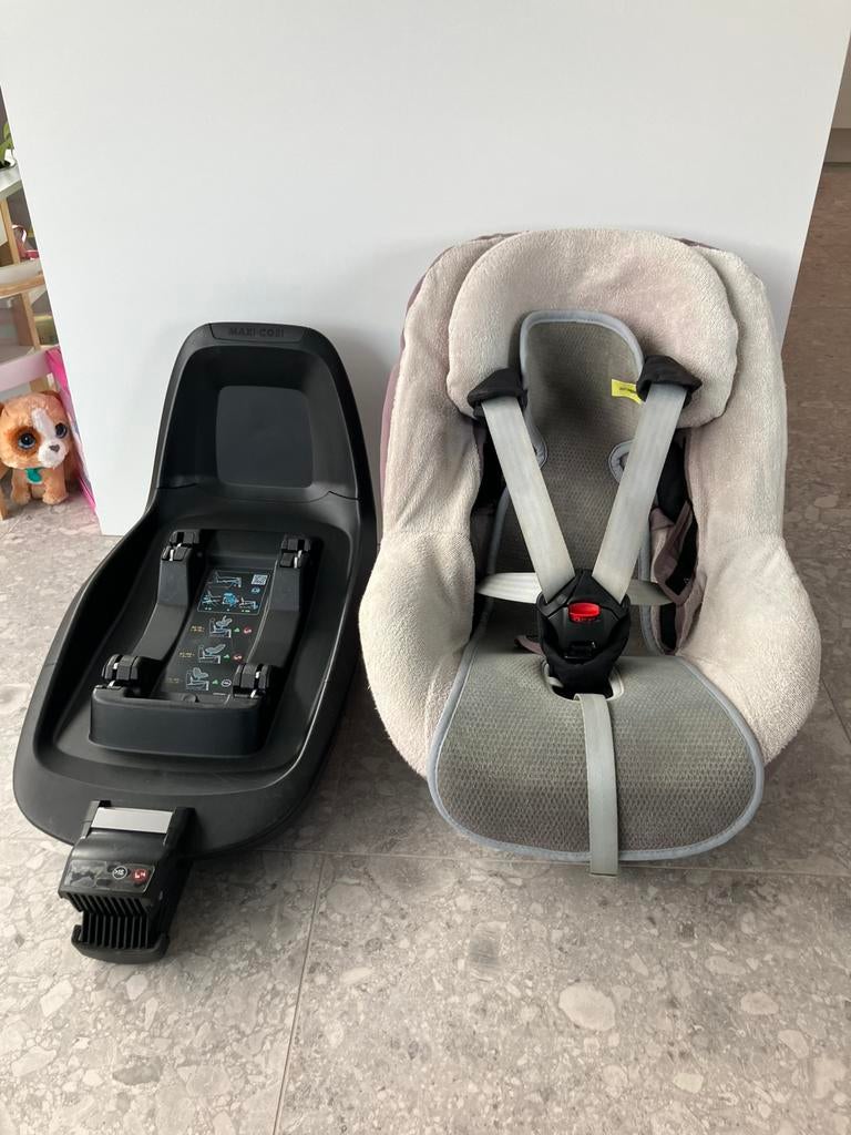 Maxi-Cosi 2wayPearl + 2way ISOFIX + beschermhoes + aeromoov!, Ophalen, Zo goed als nieuw, Maxi-Cosi, Isofix