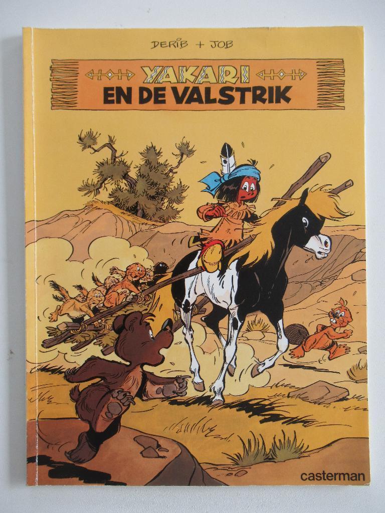 yakari...nr.10....yakari en de valstrik............1st, Livres, Enlèvement ou Envoi, Utilisé