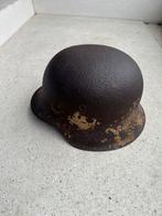 WW2 casque Allemand aves reste camouflage de sable!, Enlèvement ou Envoi