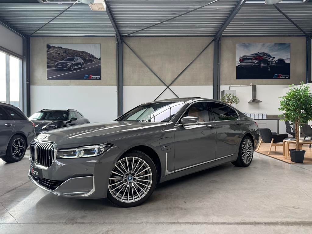 BMW 745e xDrive | 08/2021 | 54.000 km, Autos, Argent ou Gris, Achat, Entreprise, 6 cylindres