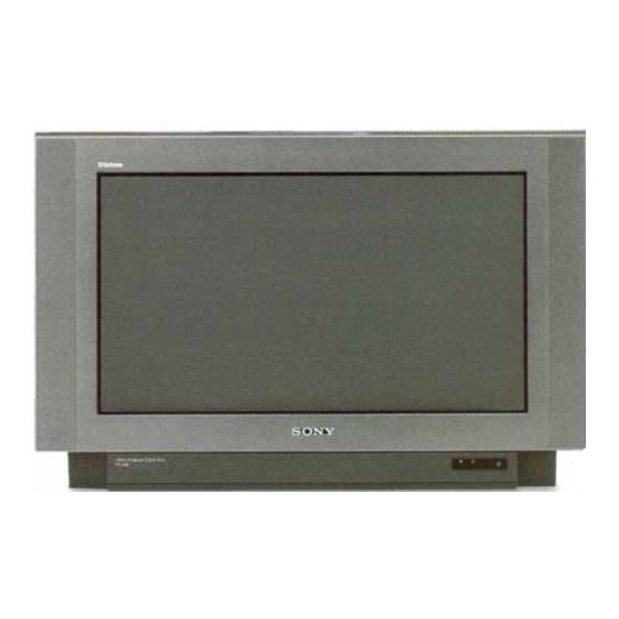 Téléviseur rétro - Sony FD Trinitron KV-28FX60B, TV, Hi-fi & Vidéo, Télévisions vintages, Comme neuf, 60 à 80 cm, Sony, Enlèvement