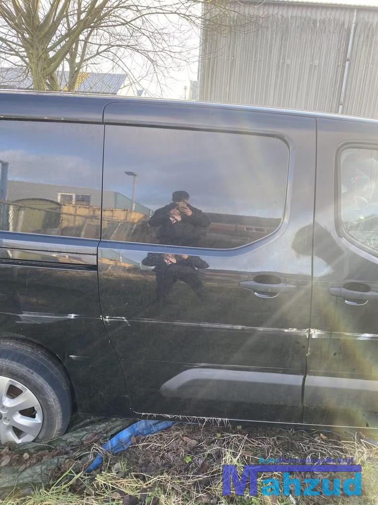 OPEL COMBO K9 ZWART rechts achter deur portier schuifdeur 20, Opel Automobile GmbH, Porte, Arrière, Opel