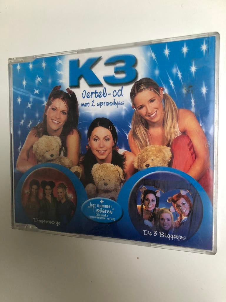 K3 Vertel CD met twee sprookjes, Ophalen of Verzenden, Gebruikt, Verhaal of Sprookje