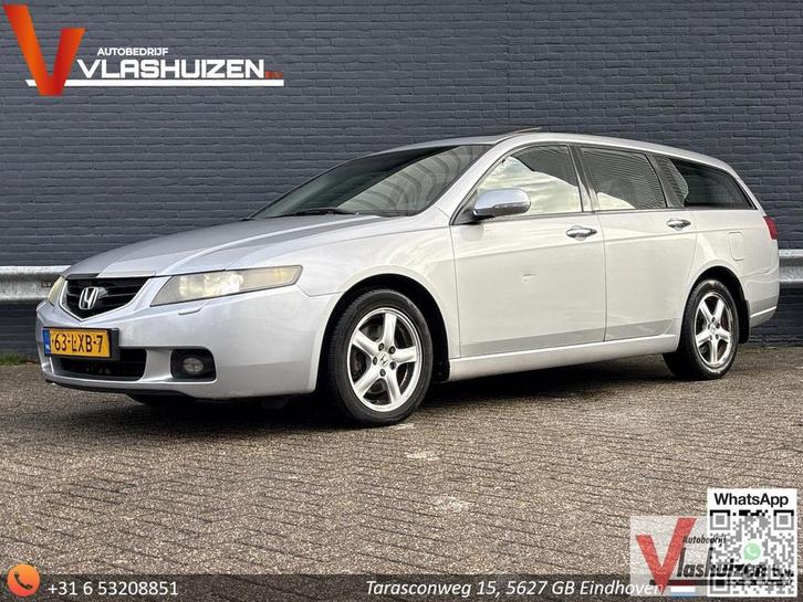 Honda Accord Tourer 2.4i Executive Automaat | Pano | Climate, Auto's, Honda, Bedrijf, Accord, ABS, Airbags, Alarm, Centrale vergrendeling
