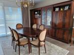 Eetkamer Engelse stijl, mahoniehout, Huis en Inrichting, Ophalen