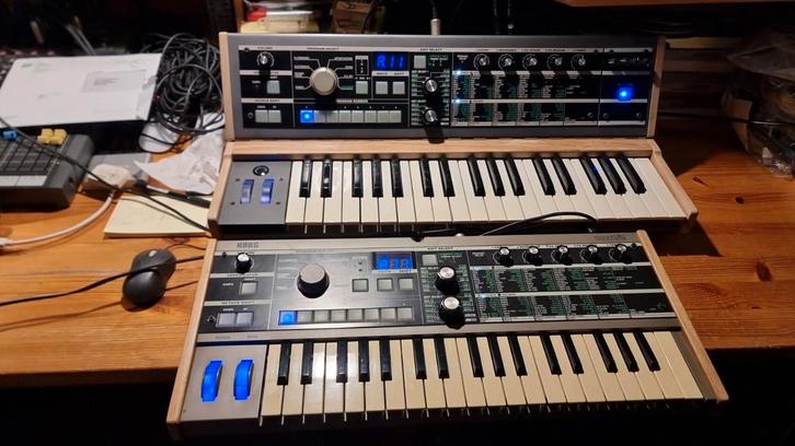 Two Special Korg microkorgs, Muziek en Instrumenten, Synthesizers, Korg, Ophalen