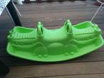 Wip wap / schommel krokodil (groen), Ophalen, Zo goed als nieuw, Schommel
