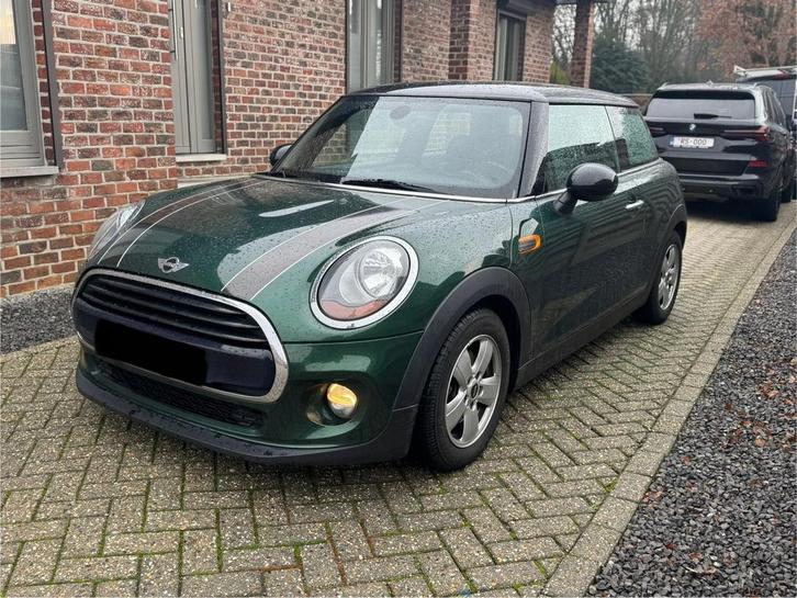 Mini cooper 1.5i (2016), Auto's, Mini, Particulier, Cooper, Bluetooth, Benzine, Stadsauto, 3 deurs, Handgeschakeld, Groen, Grijs