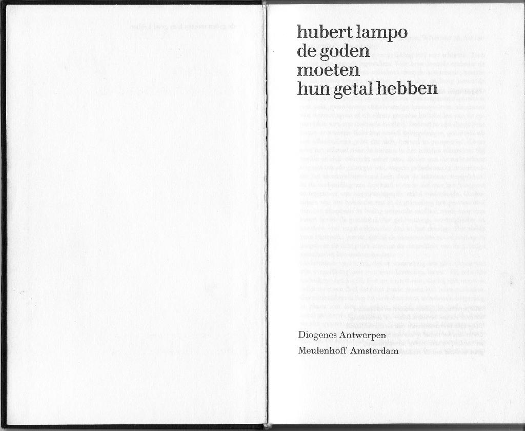 Hubert Lampo - 5 boeken € 15,00 (ook afzonderlijk), Ophalen of Verzenden, Gelezen, België