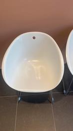 Design stoelen Pedrali -5 stuks, Ophalen, Gebruikt, Wit, Vijf, Zes of meer stoelen