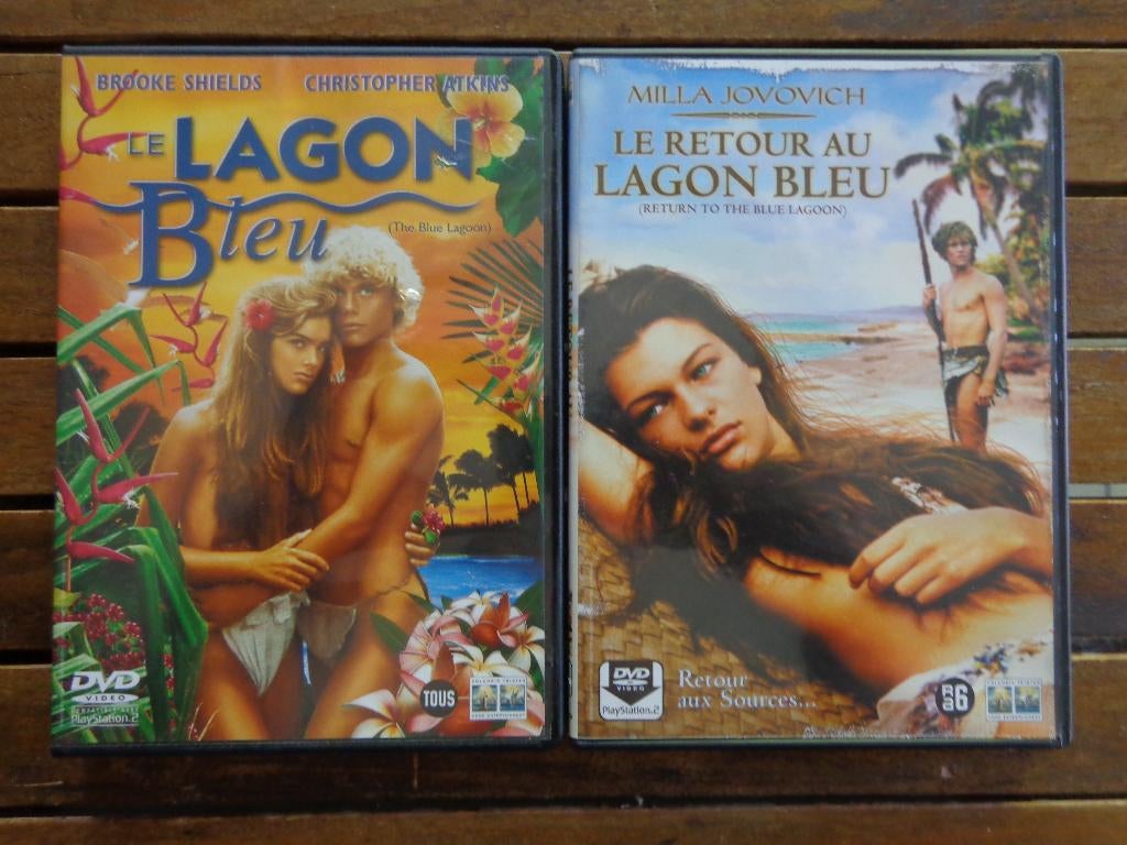 )))  Le Lagon Bleu  //  Le Retour au Lagon Bleu  (((, CD & DVD, DVD | Aventure, Tous les âges, Enlèvement ou Envoi, Comme neuf