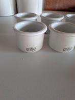 Zes eierdopjes met zoutvaatje van Bon 'A Parte, Ophalen of Verzenden, Zo goed als nieuw