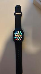 Apple watch SE 40 mm + oplader + extra ongebruikt bandje, Ophalen, Zwart, IOS, Zo goed als nieuw