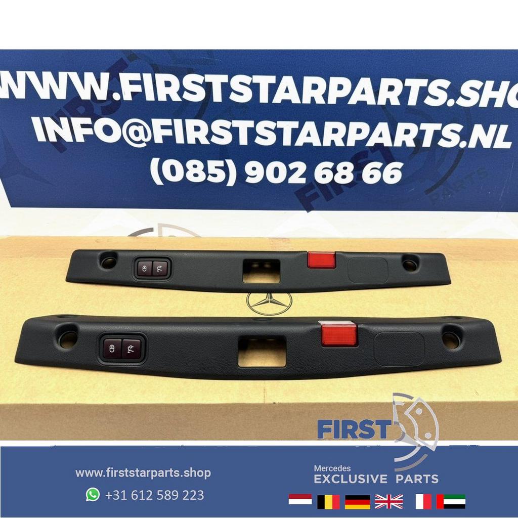 W205 W213 C E KLASSE ACHTERKLEP BEDIENING PANEEL A2137504100, Gebruikt, -, Ophalen of Verzenden, -