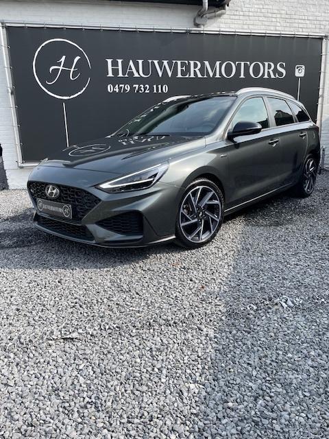 Hyundai I30 // N line // Automaat // Panodak // 2023, Auto's, Hyundai, Bedrijf, Te koop, i30, ABS, Achteruitrijcamera, Airbags