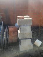 Snelbouw en beton stenen - gratis, Bricolage & Construction, Briques, Enlèvement, Comme neuf, Béton