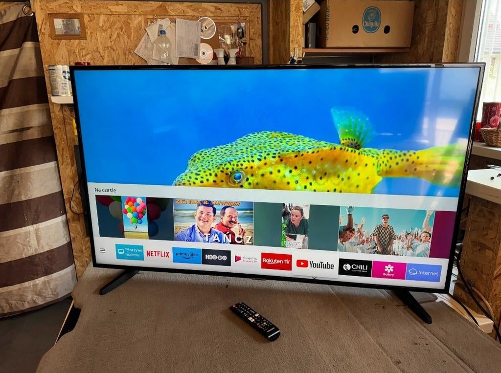 Samsung 110cm Smart tv 4K, Enlèvement ou Envoi, Samsung, Smart TV