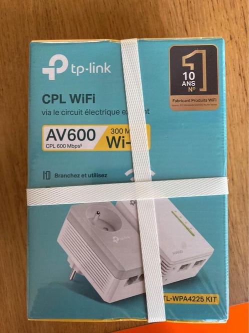 CPL WiFi neuf emballé sous garantie (-15% du prix neuf), Computers en Software, WiFi-versterkers, Nieuw, Ophalen