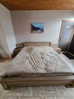 2-persoons(water)bed, 2 nachtskastjes, commode + kleerkast, Ophalen, Zo goed als nieuw, Tweepersoons