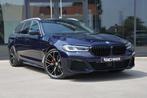 BMW 5 Serie 530 eAS Touring M-Sport/Laser/HUD/Leder/Pano, Autos, BMW, Cuir, 215 kW, Euro 6, Noir