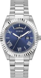 Guess Men's Watch 42mm, Handtassen en Accessoires, Horloges | Heren, Staal, Staal, Polshorloge, Zo goed als nieuw
