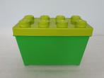 Groene Lego opbergdoos ca. 26 cm, Kinderen en Baby's, Speelgoed | Duplo en Lego, Ophalen of Verzenden, Gebruikt, Duplo