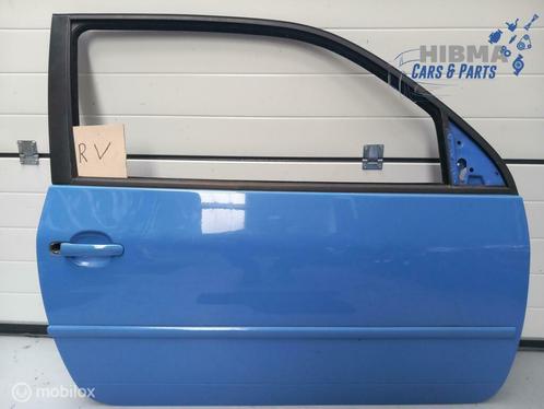 Volkswagen Lupo Portier Rechts LR5A Blauw 1998 t/m 2005, Auto-onderdelen, Carrosserie, Deur, Volkswagen, Voor, Rechts, Gebruikt