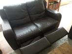 Natuzzi salon, Ophalen, Gebruikt, Leer, 75 tot 100 cm