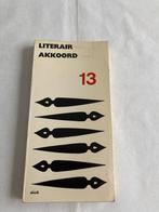 Literair Akkoord nr 13(1970): Deelder, Geeraerts, Snoek, ..., Gelezen, Diverse auteurs, Ophalen of Verzenden, Nederland