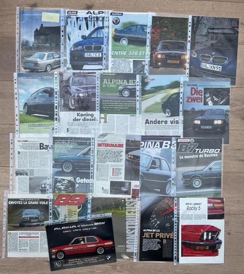 BMW ALPINA - ARTIKELS, Boeken, Auto's | Folders en Tijdschriften, BMW, Ophalen of Verzenden
