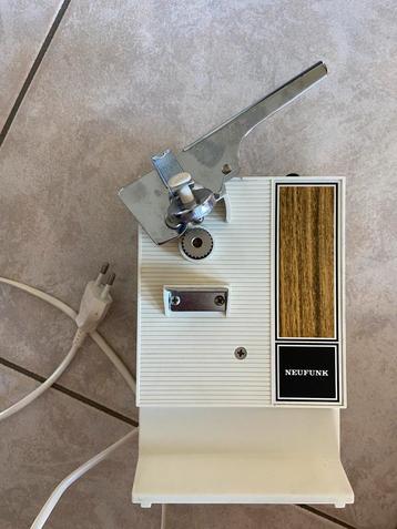 Vintage blikopener, elektrisch in perfecte staat, Electroménager, Enlèvement, Comme neuf
