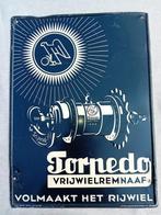 Reclamebord Vrijwielnaaf TORPEDO 1937, Ophalen of Verzenden, Zo goed als nieuw, Reclamebord