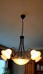 Luster landelijke stijl, Huis en Inrichting, Lampen | Kroonluchters, Ophalen, Gebruikt