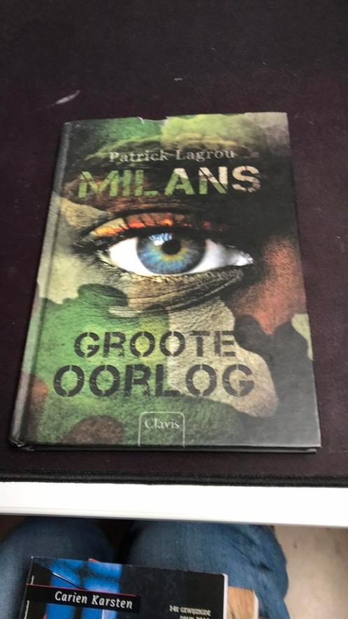 Patrick Lagrou - Milans Groote Oorlog, Boeken, Kinderboeken | Jeugd | 10 tot 12 jaar, Zo goed als nieuw, Ophalen