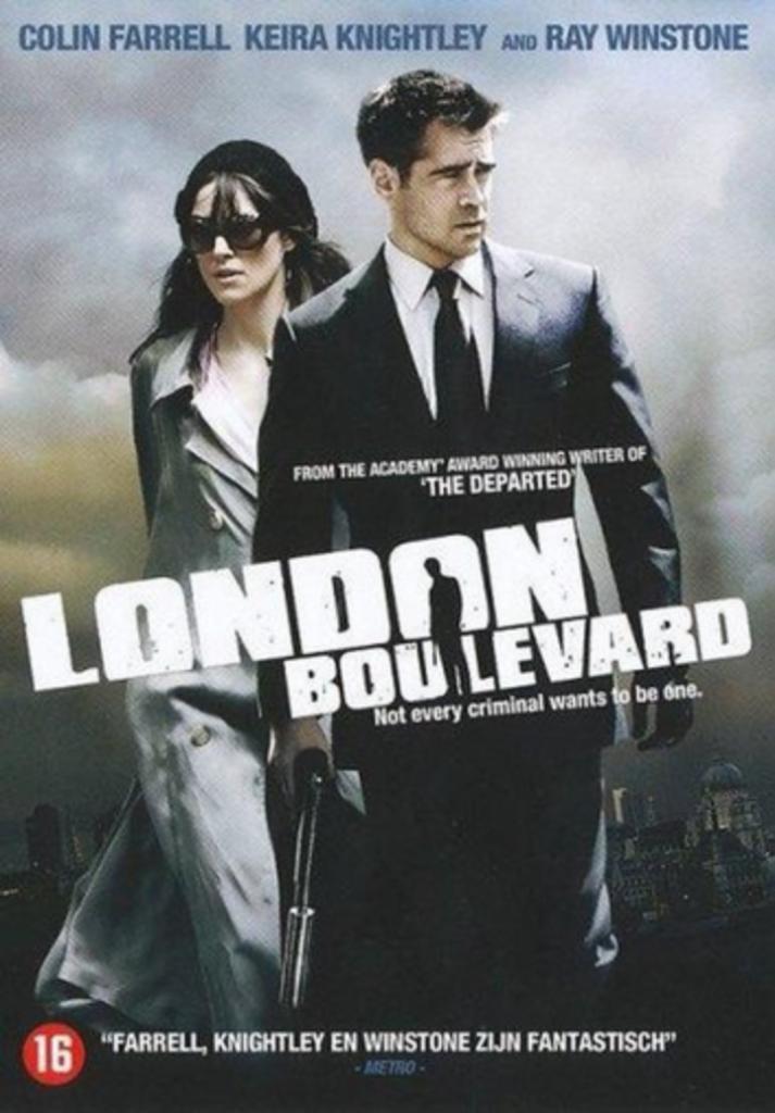 London Boulevard (2010) Dvd Colin Farrell, Keira Knightley, Cd's en Dvd's, Dvd's | Thrillers en Misdaad, Gebruikt, Vanaf 16 jaar