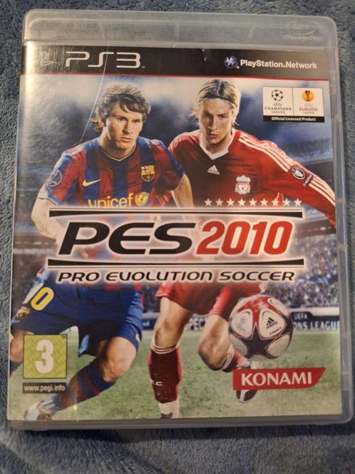 PES 2010 Pro Evolution Soccer ⚫️ PS3, Games en Spelcomputers, Games | Sony PlayStation 3, Zo goed als nieuw, Ophalen of Verzenden