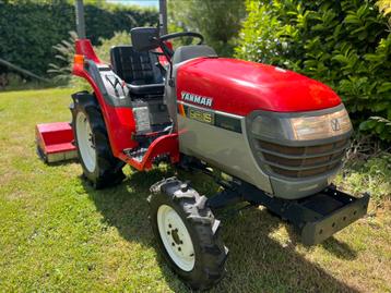 Yanmar mini tractor incl Klepelmaaier |doordraaiende aftakas beschikbaar voor biedingen