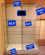 Glazen kast op wielen, Huis en Inrichting, Ophalen, Gebruikt