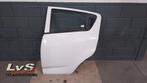 Portier 4Deurs links-achter van een Chevrolet Spark (GAZ), Auto-onderdelen, Carrosserie, Gebruikt, Chevrolet, Deur, Ophalen of Verzenden