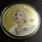 Penning Munt - Marilyn Monroe - Plaque Goud, Timbres & Monnaies, Pièces & Médailles, Autres matériaux, Enlèvement ou Envoi