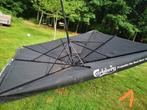 3 Grand Parasols de café, Ophalen, Gebruikt, 3 tot 4 meter, Stokparasol