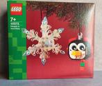 lego 40572 pinguïn en sneeuwvlok kerstmis, Ensemble complet, Lego, Enlèvement ou Envoi, Neuf