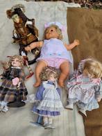 lot poppen, Verzamelen, Poppen, Ophalen, Gebruikt